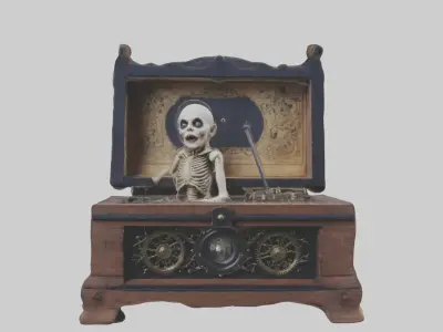 Creepymusicboxmode 1 Low-poly 3D model