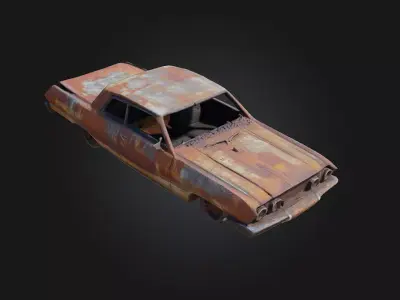 Rusty Classic  Vintage Decay with Timeless Character 3D model