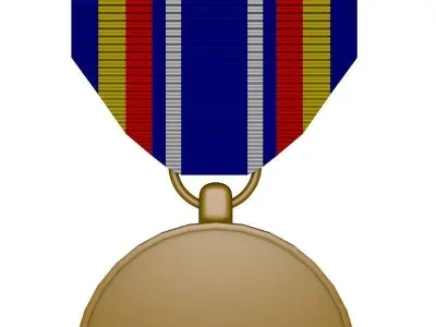 Global War on Terrorism Service Medal 3D model
