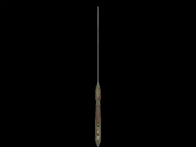 Knife 01 Low-poly 3D model