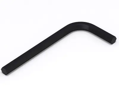 10mm Hex Key 3D model