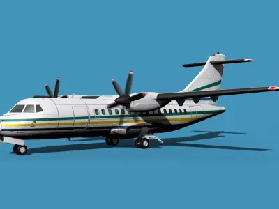 ATR-42-320 Corporate 2 3D model