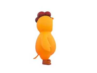 Prop234 Chicken Suit 3D model