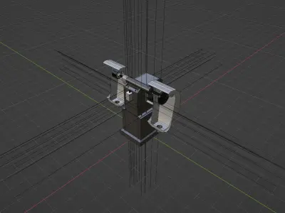 Outsole Grinder Machine 3D model