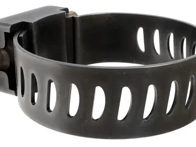 Pipe clamp 01 3D model