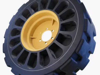 Future Truck Wheel NPT 3D 3D model