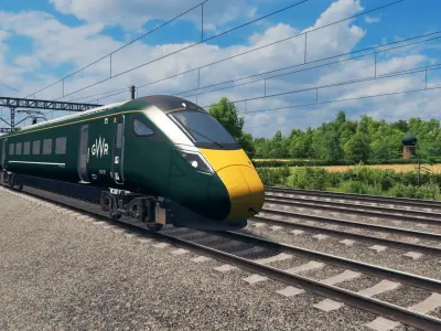 British Rail Class 800 - GWR Livery Low-poly 3D model