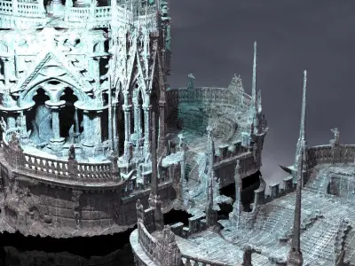 Poseidon Walkways Kitbash 1 3D model