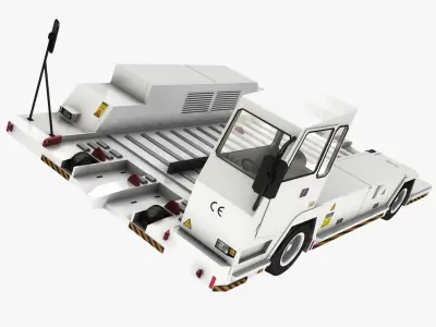 Airport Truck Collection 2 3D model