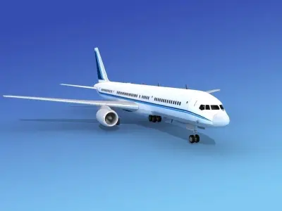 Boeing 757-200 Corporate 1 3D model