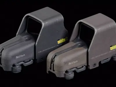 Eotech 553 - SU-231 Low-poly 3D model