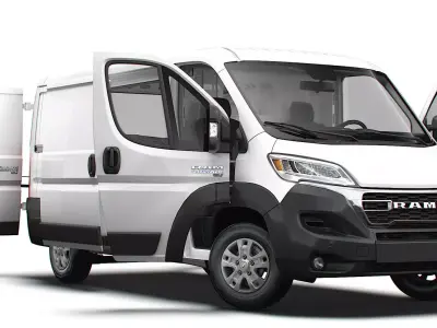 RAM Promaster e Van L2H1 HQ Interior 2025 3D model