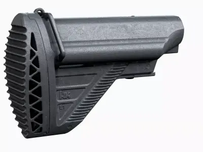 AR 15 Stock HK416 Low-poly 3D model