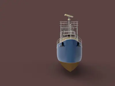 Nave Ricerca Free 3D model