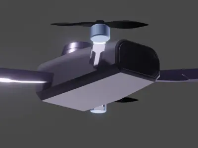 Drone 3D model 10