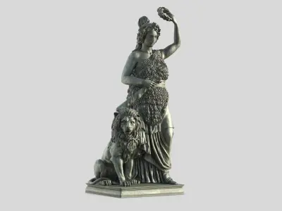 Lady Bavaria 3D model