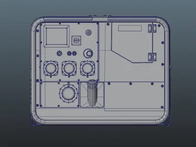 Endress ESE  607 DBG ES DIN 3D model