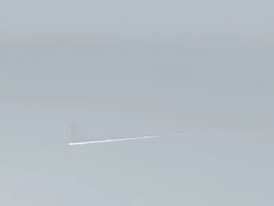 cvhcvh plane in sky Free 3D model