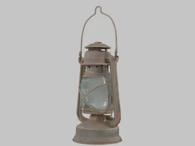 Old Lantern 3D Model Low-poly 3D model purchase