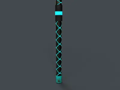 Sci-Fi Axe V4 - 07 Low-poly 3D model