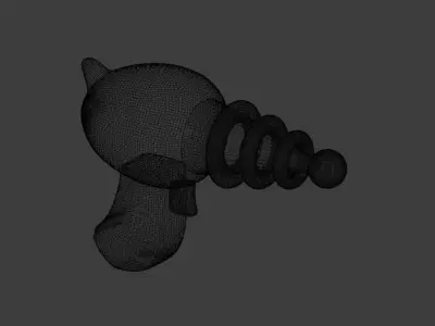 Alien Laser Gun 3D model