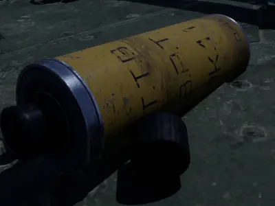 British WW2 No73 Anti-Tank Grenade 3D model