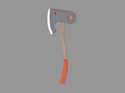 Low Poly Melee Weapons Pack  Low-poly 3D model