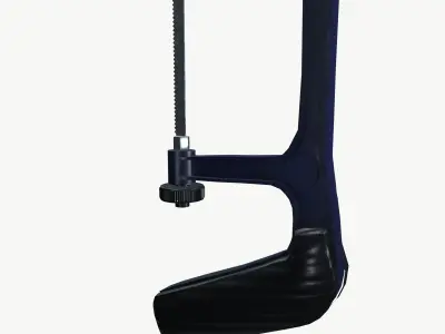 Hacksaw blade 3D model