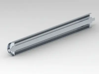 Roll conveyor Free 3D model