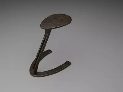 Modern Table 3D Model - Mid-Poly Game Ready Low-poly 3D model