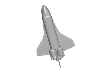 NASA space shuttle 3D model