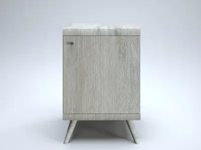 Small Cabinet Low-poly 3D model purchase