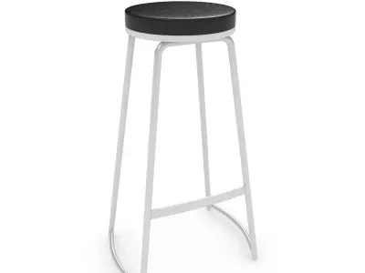 Adjustable Bar Stool  3D model