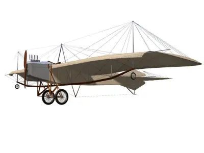Etrich Taube 3D model purchase