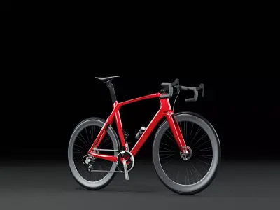 Road bike Free 3D model