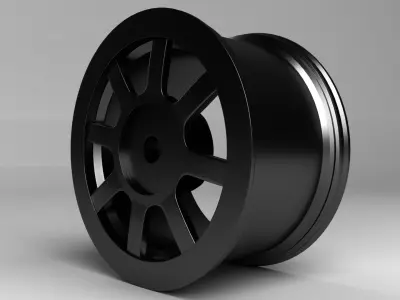 Car Wheel Rim 3D model
