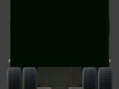 Landscaping Truck 3D model purchase