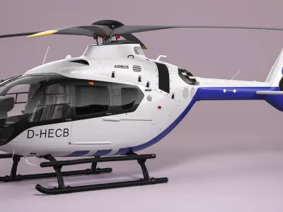 Airbus Helicopter H135 3D model purchase