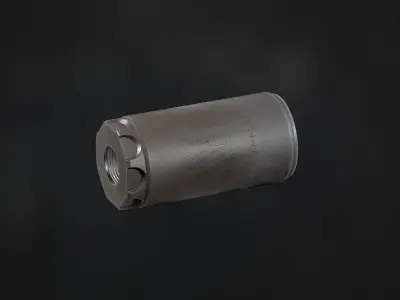 Surefire WARDEN Direct Thread 5-8-24 Free low-poly 3D model