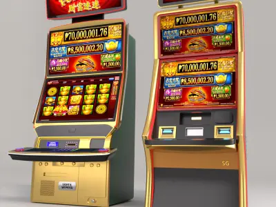 Casino machine model Slot machine model Casino machine model 3D model
