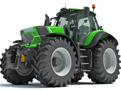Deutz Fahr Tractor 3D model