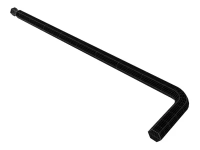 Hex Key 3D model get
