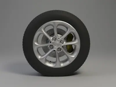 Wheel Rim  3D model get