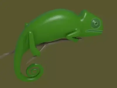 Chameleon chamelon 3D model