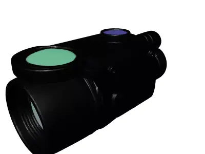 HighTech Night Vision Tactical Monocular 3D model