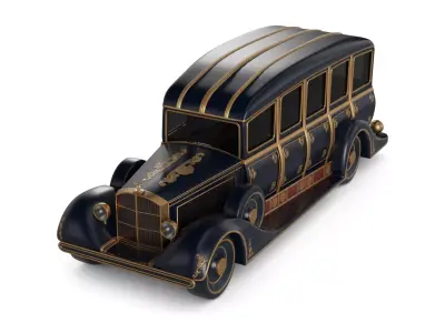 Passenger Van 3D model buy