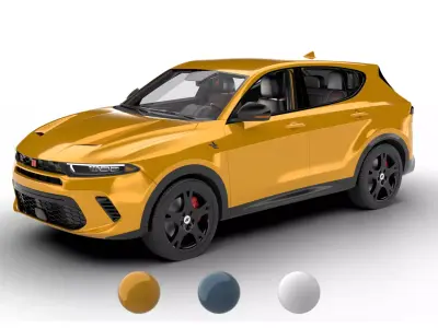 Dodge Hornet 2023 3d model 3D model