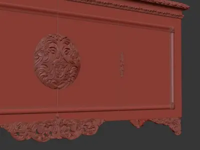 cabinet 3D model 3D model 3D model