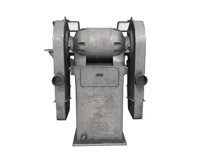 Bench Grinder Low-poly 3D model get