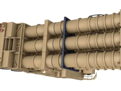 Israel  Arrow   Anti Ballistic Missile 3D model